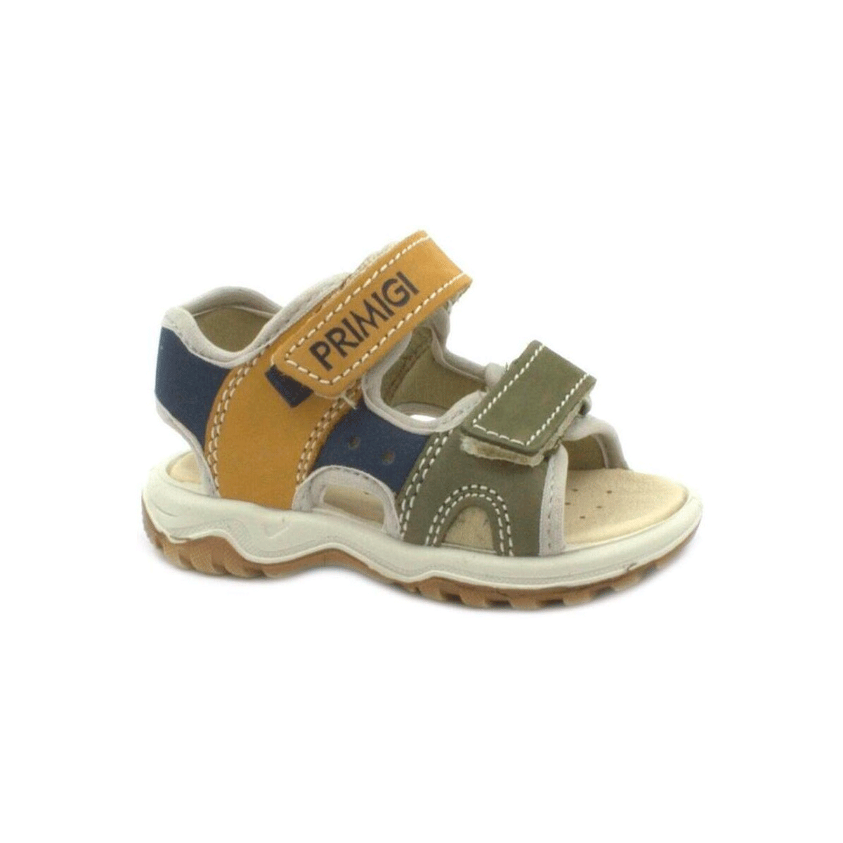 PRIMIGI 3865133 SILAS nobuk sandalia californiana velcro unisex azul beig kakhi