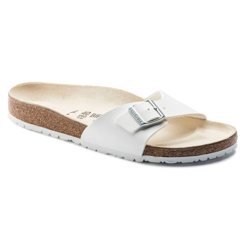 BIRKENSTOCK MADRID blanco sandalia bio de una sola tira