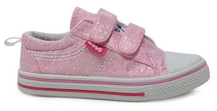 Lois 60024 sneackers maquillaje glitter plata