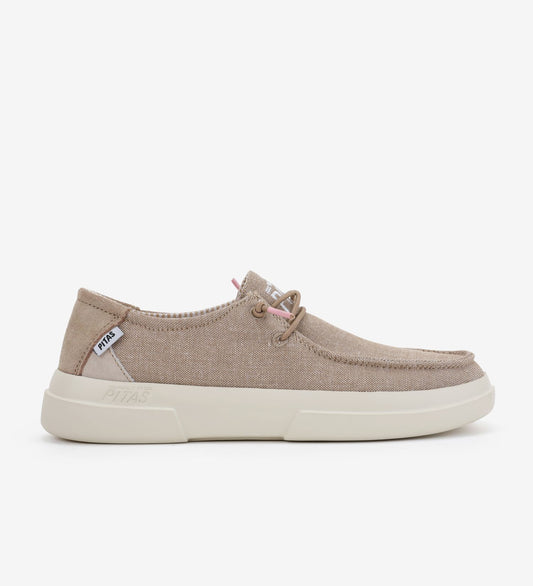WALK IN PITAS WALLIBI DALIA BEIG zapato nautico cordon