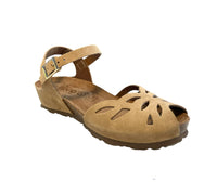 YOKONO SHOES sandalia mujer Mónaco-003 cuña baja arena