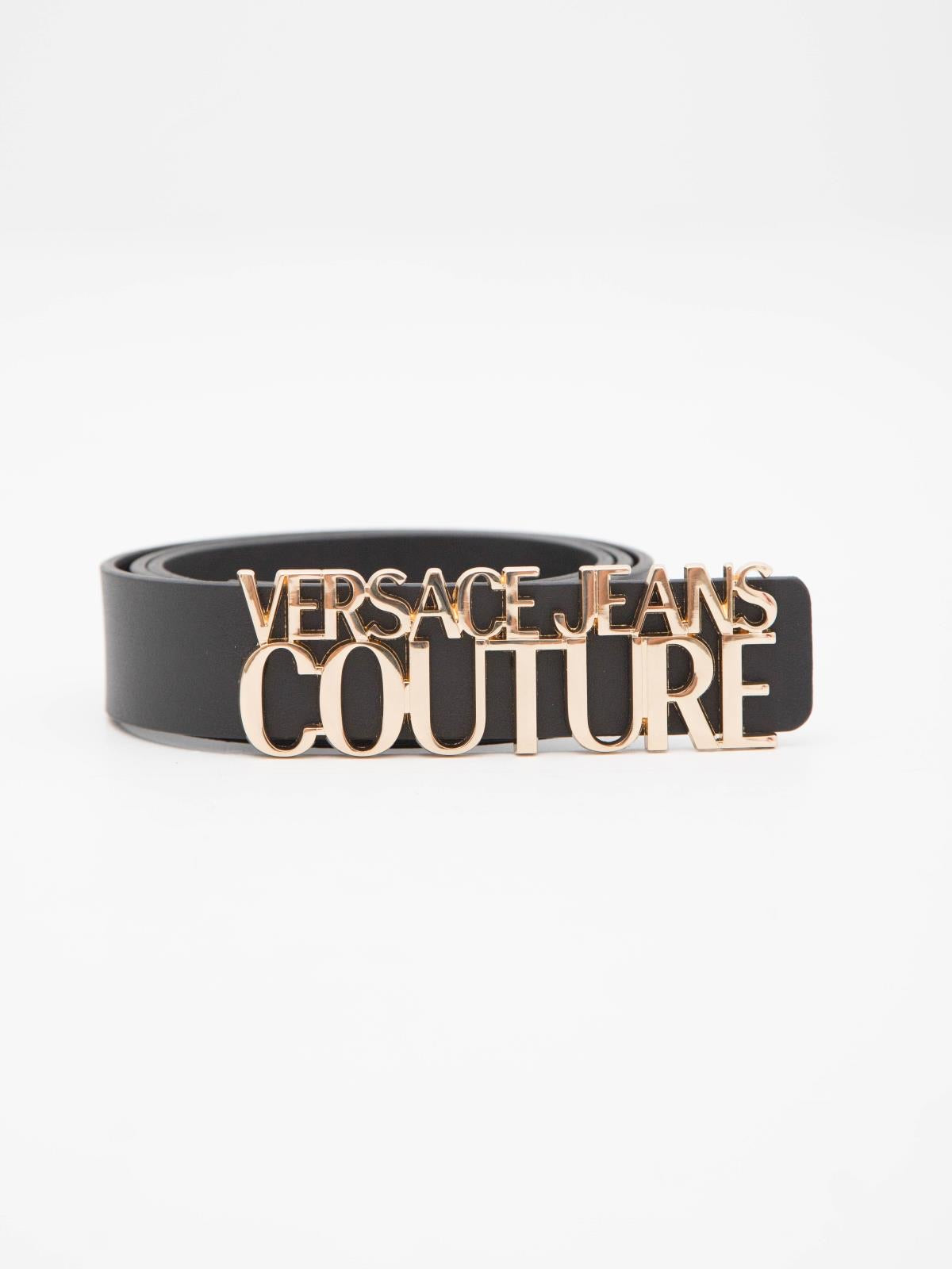 Versace jeans couture cinture donna dis 9 cinturon mujer piel hebilla logo
